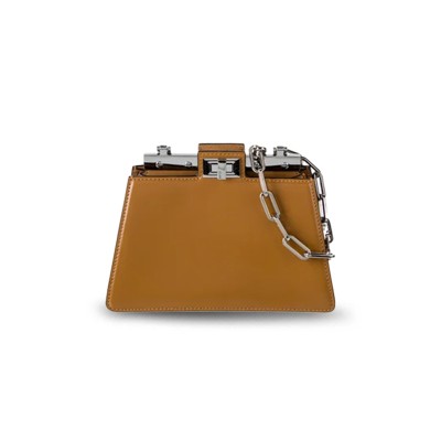 FENDI PEEKABOO CUT MINI CHAIN SHOULDER BAG (20.5*14*11cm) 